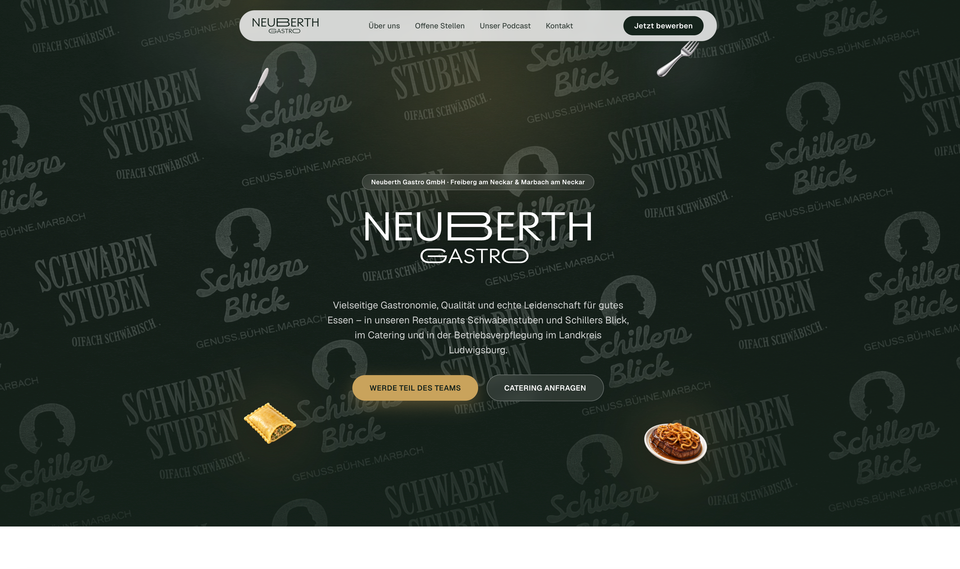 Neuberth Gastro – Webdesign & SEO | LE’ Agentur