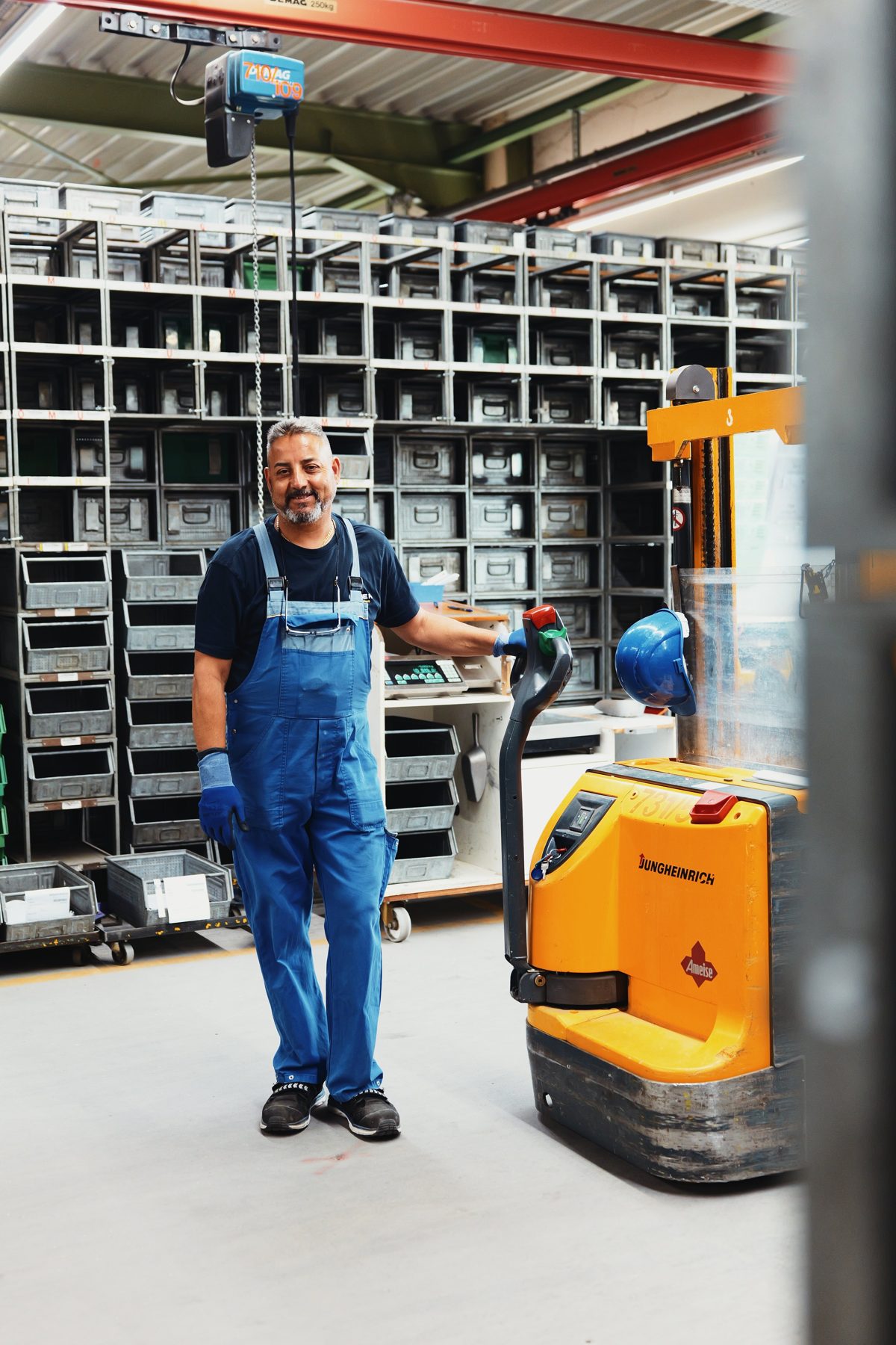 Industrieproduktion in Heilbronn in Nahaufnahme